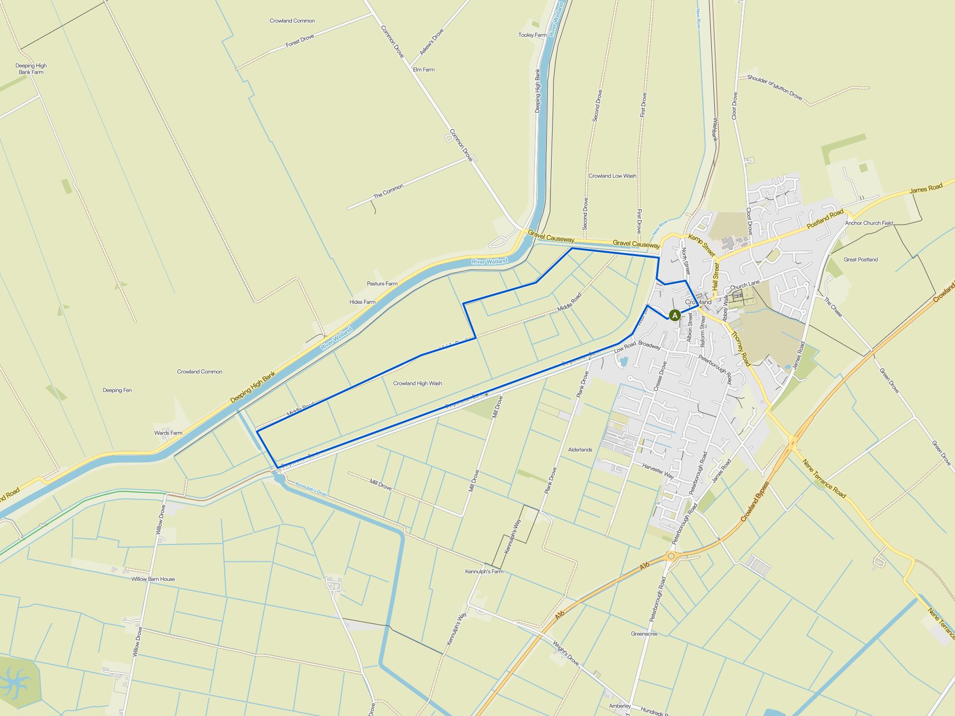 The best walks and hikes around Crowland | Komoot